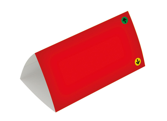 Cartes de signalement en carton - 16 x 10 cm - set de 10