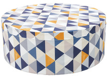Zitkussen - Poef - groot - driehoekjes - per stuk