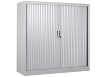 Kast - Metaal - Roldeurkast - Hoogte 120 Cm - aluminium - per stuk