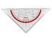 Règles - équerre - Maped - 14 cm - avec poignée - par pièce