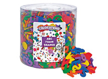 Letters - foam - voordeelpakket - set van 2208 assorti