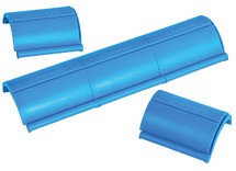Kaarthouder - combi - blauw - set van 5