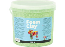 Boetseerklei - Foam Clay - 560 g - groen - per stuk