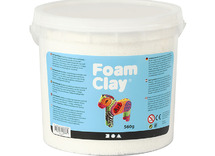Boetseerklei - Foam Clay - 560 g - wit - per stuk