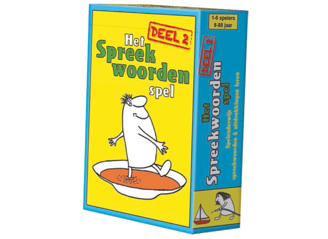 Taalspel - Het Spreekwoordenspel deel 2 - kaartspel - per spel
