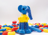 Bouwset - vormen - Popoids - set van 140 assorti