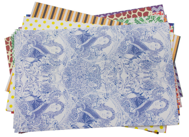 Knutselpapier - knutselblok - motieven - A5 - set van 200 assorti