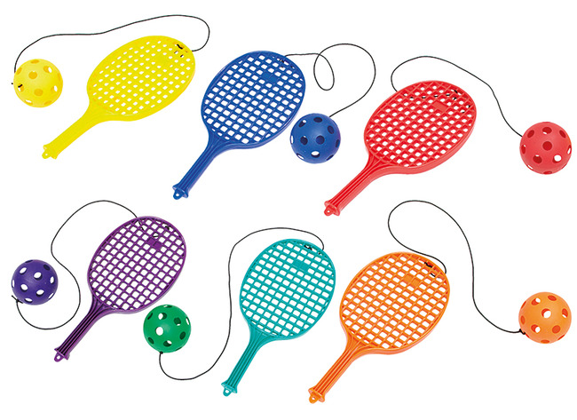 RAQUETTES TAPE-BALLES - SET/6
