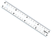 Latten - meetlat - Maped Classic - kunststof - 20 cm - per stuk
