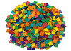 Vormen - vierkant - hout - 1,5 cm - set van 1000 assorti