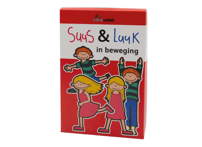 Praatkaarten - Suus en luuk - kleurrijke kaartenset - in beweging - per set