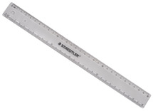 Lat - meetlat - Staedtler - kunststof - 30 cm - per stuk