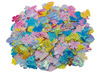 Figuren - vlinders, bloemen, hartjes, sterren - iriserend - set van 500 assorti