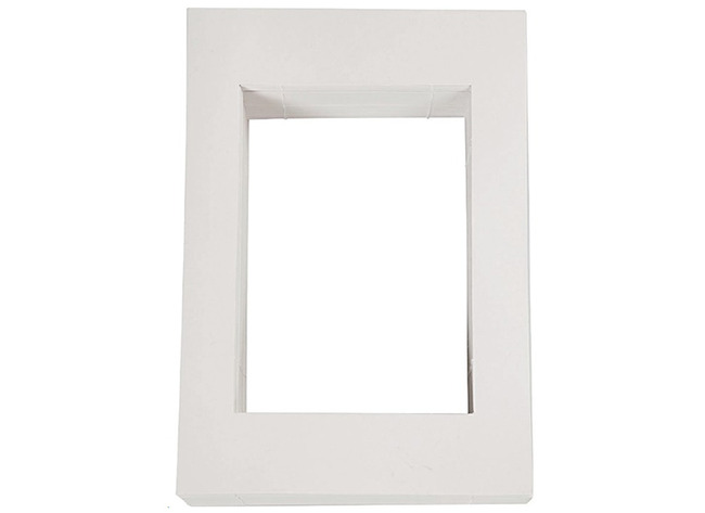 Cadres passe-partout - en carton - A5 - blancs - set/100
