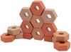 Bouwset - hexagon blokken - Guide Craft - Little Pavers - per set