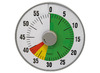 Klok - timer - stoplichtschijf - magnetisch - large - per stuk