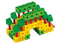 Bouwset - EDX Education - schakelblokken - constructie - set van 470 assorti