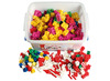 Bouwset - EDX Education - schakelblokken - constructie - set van 470 assorti