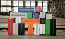 KAST - METAAL - MULTILADENKAST - HOOGTE 86 CM - 30 LADEN