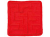 Fidget - Stimove - doolhof - pluche - 21 cm - rood - sensory - per stuk