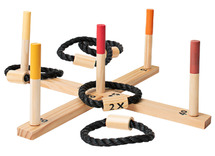 Werpspellen - ringwerpen - BS Toys Ring Toss - hout - per spel