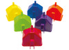 Trechters - Funnels - met handvat - 13 x 12 x 14 cm - zand & water - set van 6 assorti