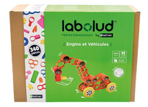 Bouwset - vormen - Labolud - verbetering - set van 340 assorti