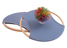 Werpspel - springnet rackets - BS Toys Bounce Rackets - hout - per spel