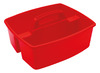 Opbergtray - Caddies Large - nestbaar  - groot - kunststof - 33 x 28 x 17 cm - set van 4 assorti