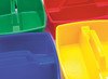 Opbergtray - Caddies Large - nestbaar  - groot - kunststof - 33 x 28 x 17 cm - set van 4 assorti