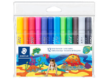 Stiften - kleurstiften - Staedtler Noris Jumbo - driekantig - set van 12