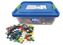 Bouwset - Nano Clics Creative Builders - kunststof - set van 2000