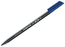 Stift - kleurstift - Staedtler 326 - 1 mm - zwart - set van 10