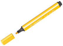 Stiften - kleurstiften - Stabilo Trio Scribbi - driekantig - 2 mm - geel - set van 5