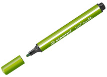 Stiften - kleurstiften - Stabilo Trio Scribbi - 2 mm - lichtgroen - set van 5