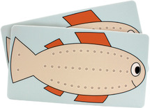 Fijne motoriek - Handige Handen - motoriekborden - junior - expert - vis - set van 2