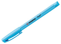 Stiften - markeerstiften - Stabilo Flash - blauw - set van 10