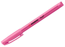 Stiften - markeerstiften - Stabilo Flash - roze - set van 10