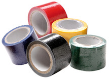 Kleefband - duct-tape - 3,8 cm x 4 m - in verschillende kleuren - set van 5 assorti