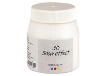 Sneeuwpasta - sneeuweffect - 250 ml - 3D - per stuk