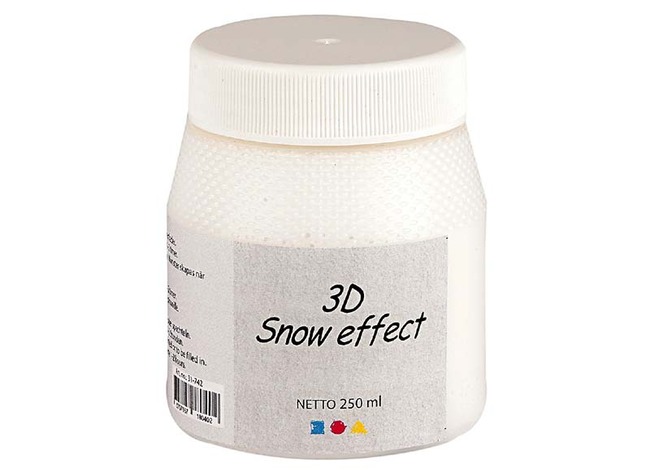 Sneeuwpasta - Sneeuweffect - 250 Ml - 3d - Per Stuk