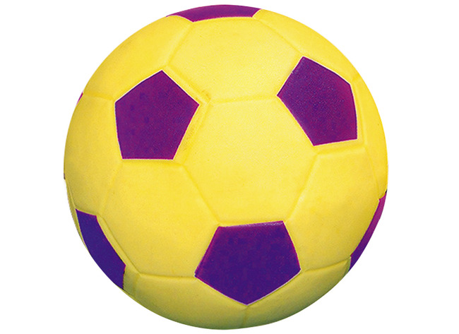 Bal - voetbal met olifantenhuid - soft - per stuk