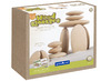 Bouwset - keien - Guide Craft - Wood Stackers - hout - per set