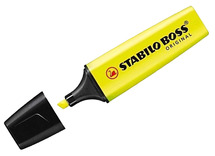 Stiften - markeerstiften - Stabilo Boss Original - geel - set van 10