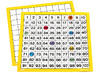 Getallen - EDX Education - bord - honderdveld - tellen tot 100 - gelamineerd - set van 10