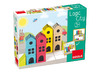 Spel - denkspel - Goula Logic City - nabouwen - hout - per spel