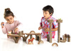 Bouwset - boomstamblokken - Guide Craft - Branch Blocks - per set