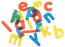 Letters - Transparant - Miniland - Lichtbord - set van 76