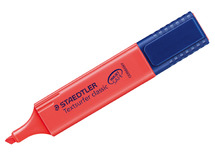 Stiften - markeerstiften - Staedtler Textsurfer Classic - rood - per stuk