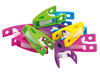 Wasknijpers - gekleurd - EDX Education - 6,5 cm - set van 30 assorti